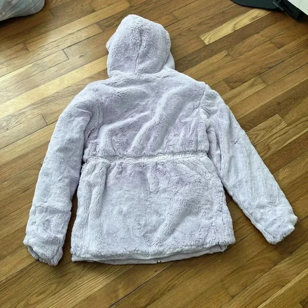North Face Girls Reversible Jacket Corduroy Pink Size XL 14-16 - Picture 8 of 8